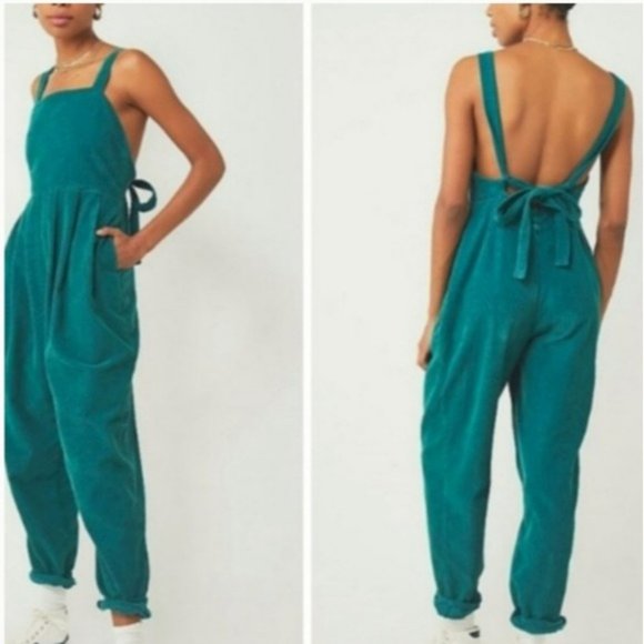 Free People Josephine Corduroy Overalls Jumper -S - Picture 3 of 6